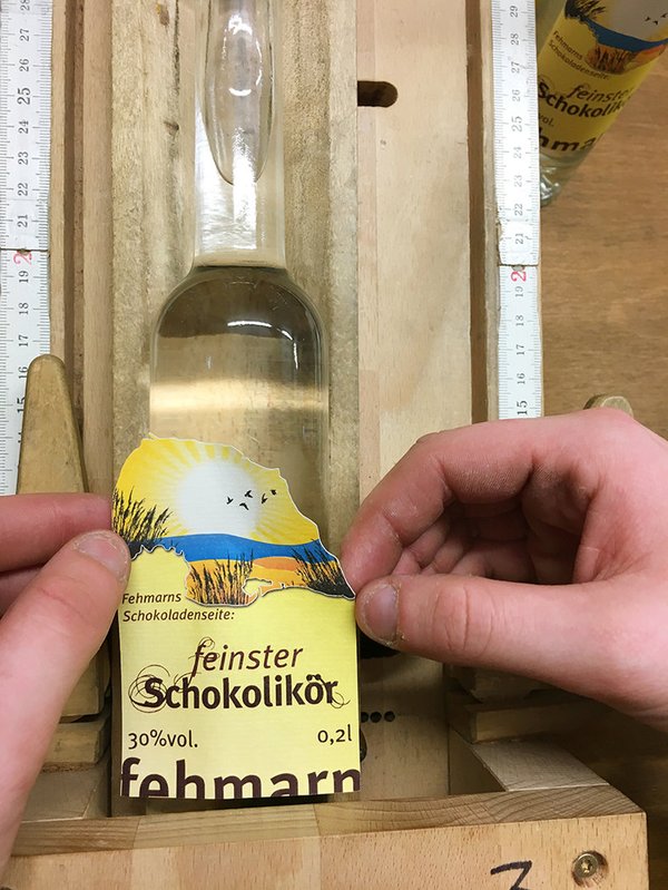 Feinster klarer Schokolikör 0,5 L-Flasche Art. 9050