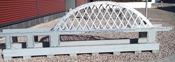 Fehmarn-Brücke aus 3 mm verzinktem Stahlblech